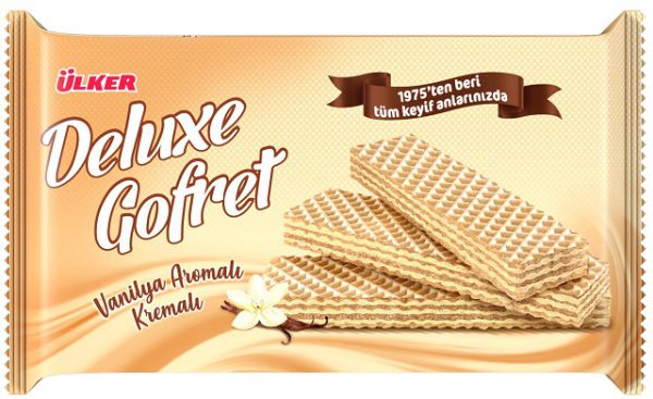 Deluxe Gaufrette Vanille 220 G — Ülker — Deluxe — photo produit