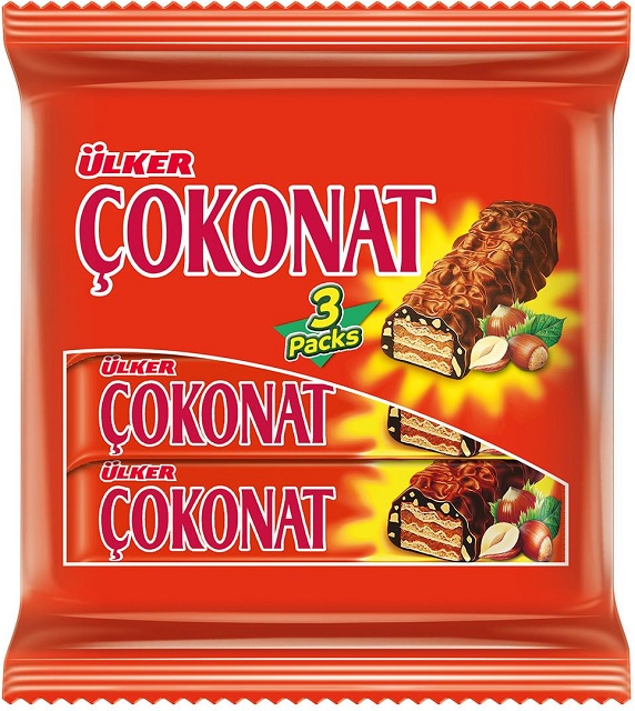Cokonat Gaufrette 3 x 33 G — Ülker — Cokonat — photo produit