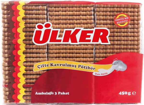 Petit Beurre Cifte Kavrulmus 450 G — Ülker — Petit Beurre — photo produit