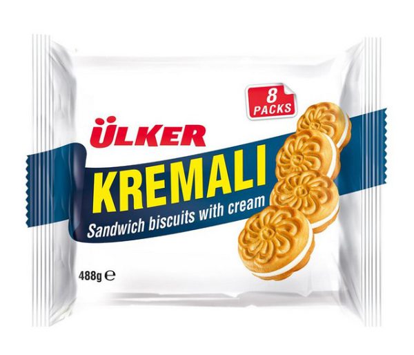 Kremali Biscuit Vanille 8*61 G — Kremali.biscuit — photo produit