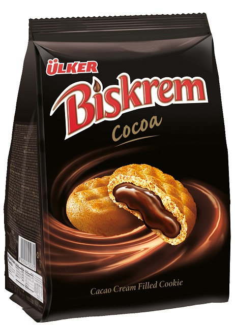 Biskrem Biscuit Cacao Pochette 170 G — Ülker — Biskrem — photo produit