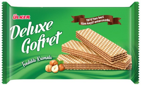 Deluxe Gaufrette Noisette 220 G — Ülker — Deluxe — photo produit