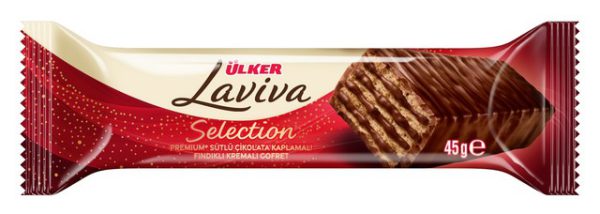 Laviva Gaufrette Chocolat Tekli 45 G — Ülker — Laviva — photo produit