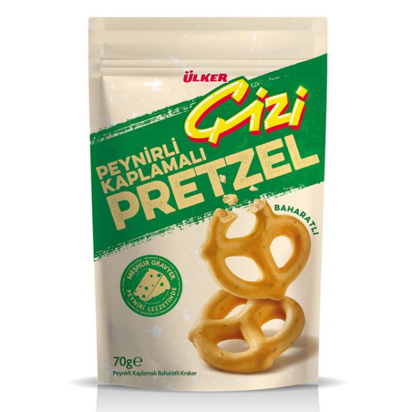 Cizi Peynirli Bretzel Kraker 70 G — Ülker — Cizi — photo produit
