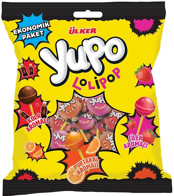 Yupo Lolipop Mix Pochete 15 x 11 G — Ülker — Yupo — photo produit