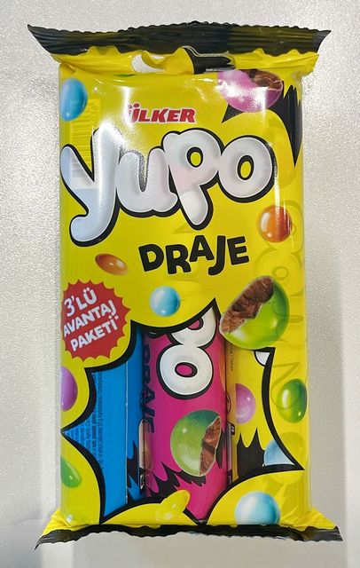 Yupo Draje Tüp Mp 3 x 20 G — Ülker — Yupo — photo produit