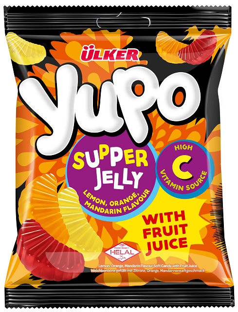 Yupo Jelly Supper Bonbon C Vitaminli 64 G — Ülker — Yupo — photo produit