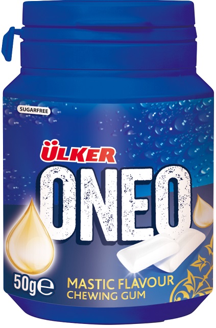Oneo Plastic Jar Chewing Gum Damla 50 G — Ülker — photo produit