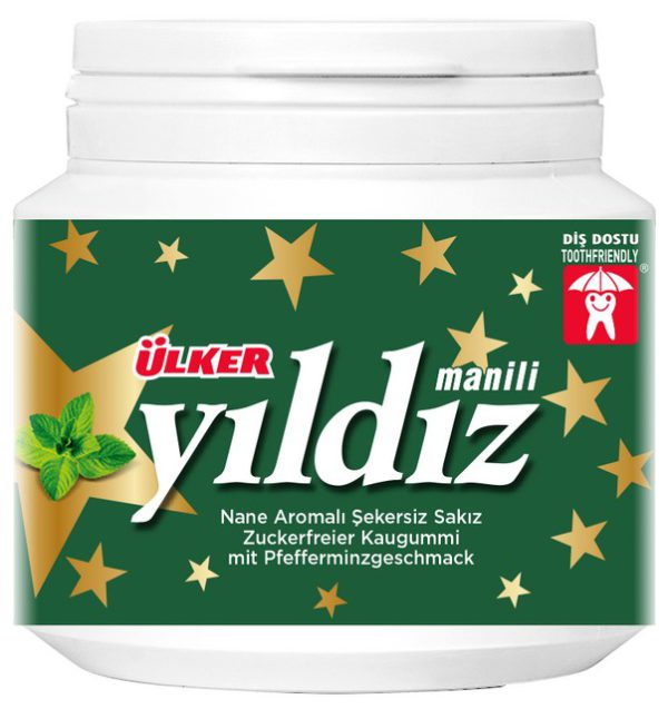 Yildiz Kutu Naneli Sekersiz 50’li 76 G — Ülker — Yıldız — photo produit