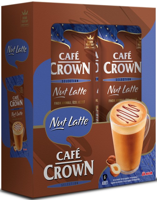 Cafe Crown Selection Latte Noisette 6 x 21 G — Cafe Crown — Selection — photo produit