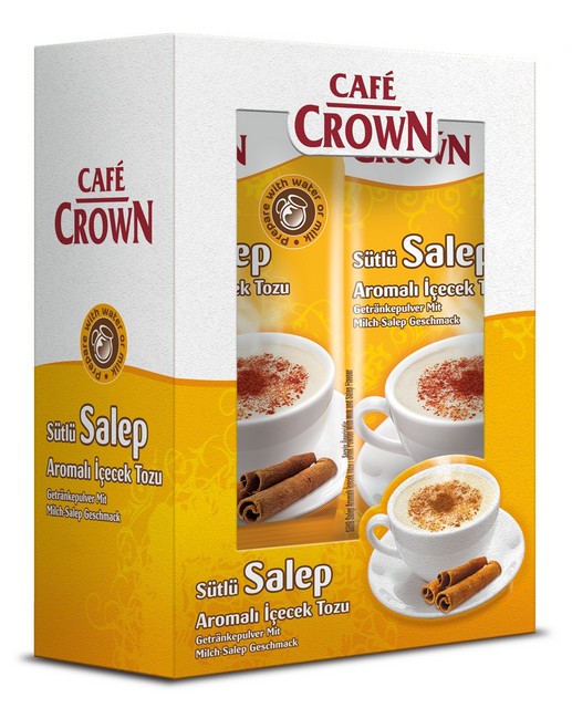 Cafe Crown Salep au Lait 6 x 20 G — Cafe Crown — Salep — photo produit