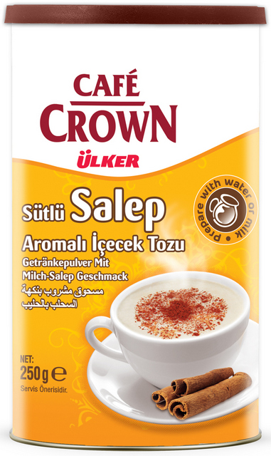 Cafe Crown Salep au Lait 250 G — Cafe Crown — Salep — photo produit