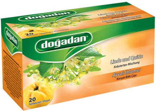 Doğadan Ayvali Ihlamur Bitki Cayi 31 G — Doğadan — Infusions plantes — photo produit