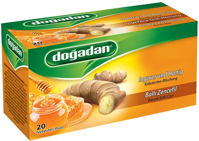Doğadan Balli Zencefil Bitki Cayi 40 G — Doğadan — Infusions plantes — photo produit