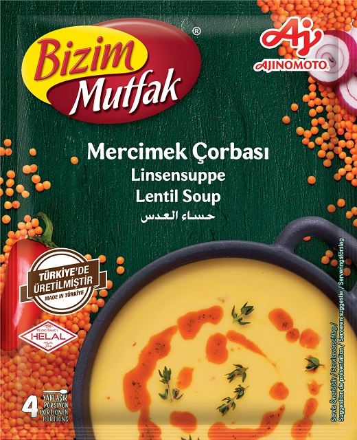 Bizim Soupe Lentilles 65 G — Bizim Mutfak — Soupes — photo produit