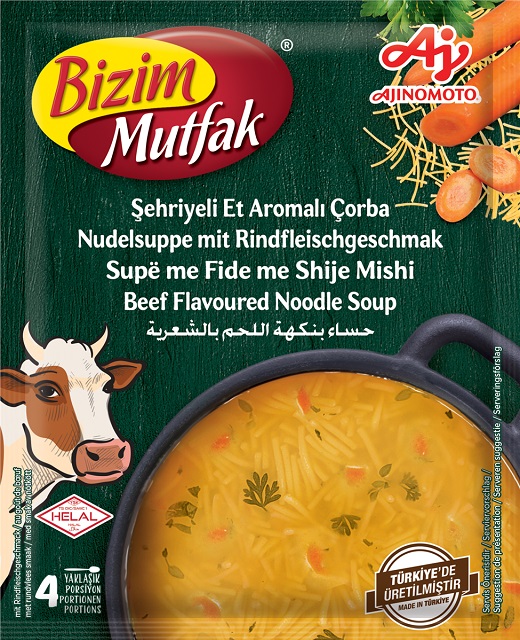 Bizim Soupe Vermicelles Viande 65 G — Bizim Mutfak — Soupes — photo produit