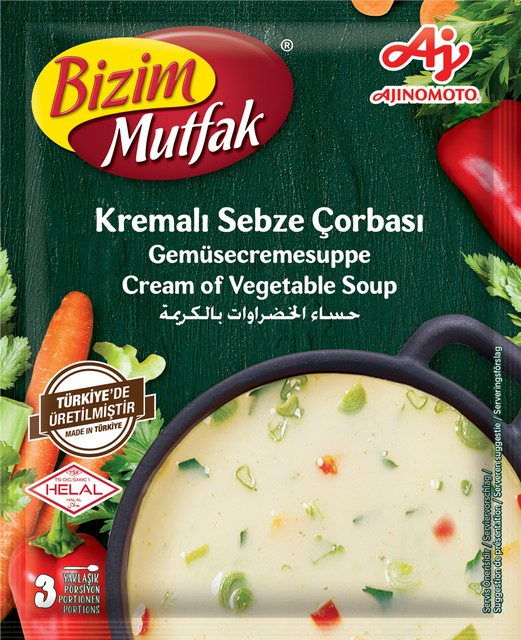 Bizim Soupe Creme aux Legumes 45 G — Bizim Mutfak — Soupes — photo produit