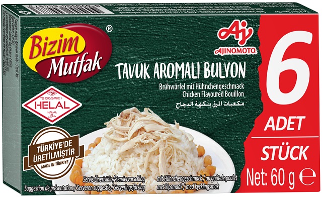 Bizim Mutfak Bouillon de Poulet 6 x 10 G — Bizim Mutfak — Bouillons — photo produit