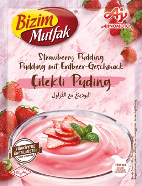 Bizim Mutfak Puding Poudre Fraise120 G — Bizim Mutfak — Desserts / Puding — photo produit