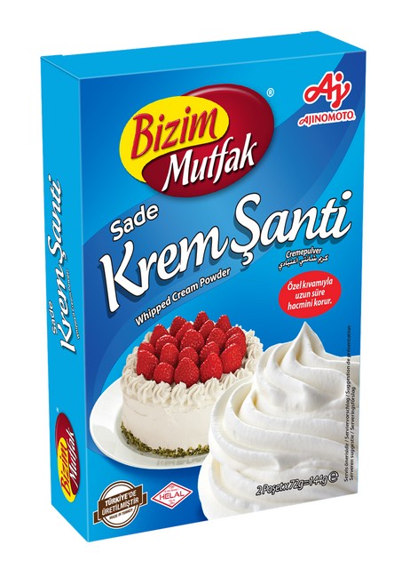 Bizim Mutfak Creme Chantilly Vanille 2’li 72 G — Bizim Mutfak — Desserts / Puding — photo produit