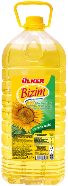 Bizim Aycicek Yagi 5 L — Bizim Mutfak — photo produit