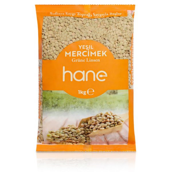 Hane Yesil Mercimek 1 KG — Hane — Légumineuses — photo produit