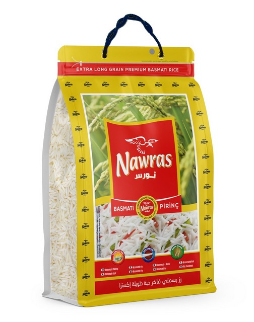 Nawras Extra Long Premium Basmati Pirinc 4 KG — Nawras — Riz — photo produit