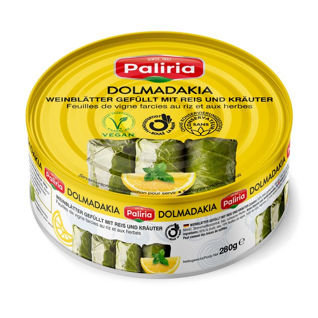 Paliria Yaprak Sarma 280 G — Paliria — Feuilles de vigne — photo produit