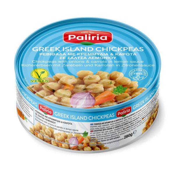 Paliria Nohut Pilaki 280 G — Paliria — Plats cuisinés méditerranéens — photo produit
