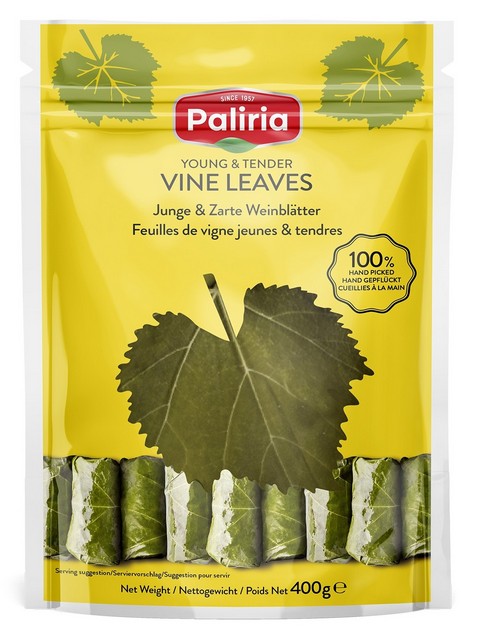 Paliria Vakum Salamura Yaprak 400 G — Paliria — Feuilles de vigne — photo produit