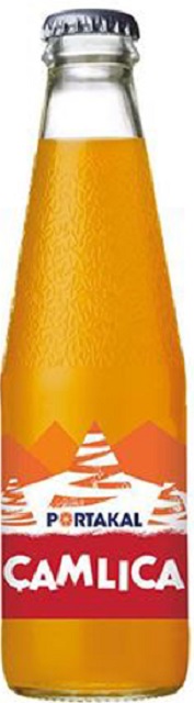 Çamlıca Bouteille en Verre Orange 200 ML — Çamlıca — Orange — photo produit