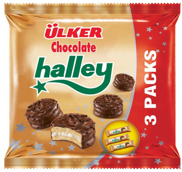Halley Granules 3 x 77 G — Ülker — Halley — photo produit