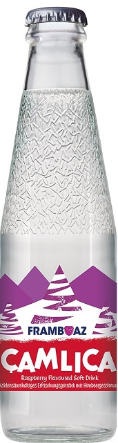Çamlıca Bouteille en Verre Framboise 200 ML — Çamlıca — Framboise — photo produit