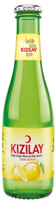 Kızılay Eau Minerale Citron 200 ML — Kızılay — Eau minérale aromatisée — photo produit