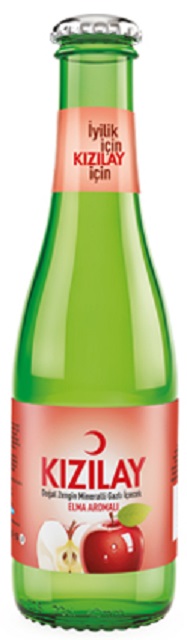 Kızılay Eau Minerale Pomme 200 ML — Kızılay — Eau minérale aromatisée — photo produit