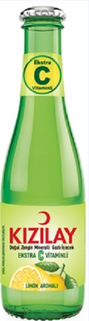 Kızılay Citron Vitamine C+ 200 ML — Kızılay — Eau minérale vitaminée — photo produit