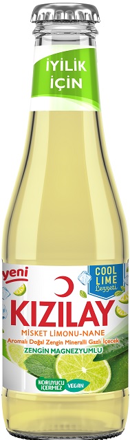 Kızılay Eau Minerale Cool Lime 200 ML — Kızılay — Eau minérale aromatisée — photo produit