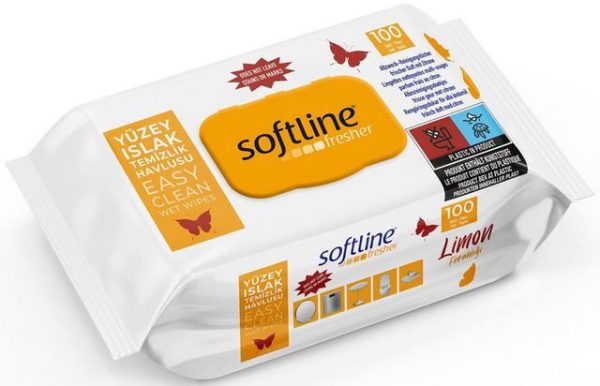 Softline Limon Ferahligi Temizlik Havlusu X100 — Softline — photo produit