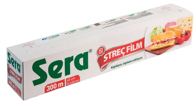 Sera Stretch Film Horeca 8 mic 8 X 45 x 300 m — Sera — Emballage alimentaire — photo produit