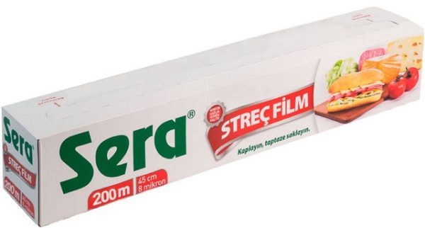 Sera Stretch Film Horeca 8 mic 8 X 45 x 200 m — Sera — Emballage alimentaire — photo produit