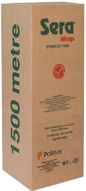 Serawrap Endüstriyel 8 mic Stretch Film 8 X 45 x 1500 m — Sera — Serawrap — photo produit