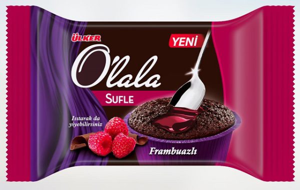 Olala Sufle Cake Chocolat & Framboise 70 G — Ülker — Olala — photo produit