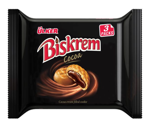 Biskrem Biscuit Cacao 3*100 G — Ülker — Biskrem — photo produit
