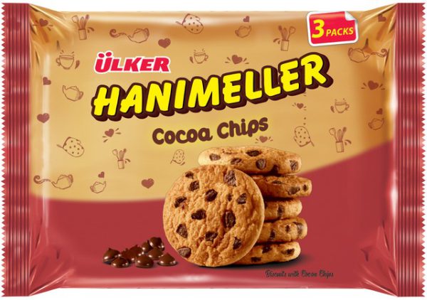 Hanımeller Lot Cookies 3 x 82 G — Ülker — Hanımeller — photo produit