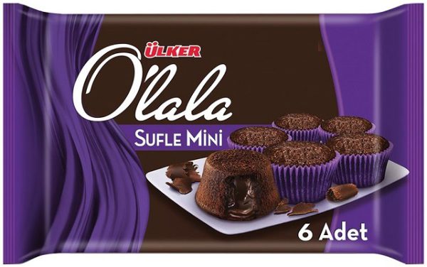 Olala Sufle Mini Cake au Chocolat 6*27 G — Ülker — Olala — photo produit