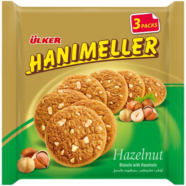 Hanımeller Lot Noisette 3 x 82 G — Ülker — Hanımeller — photo produit