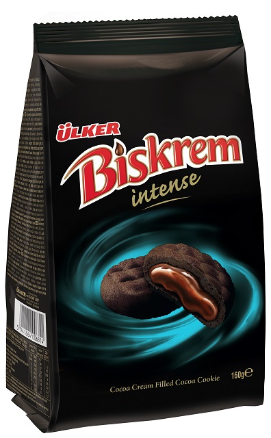 Biskrem Biscuit Intense Cacao Pochette 160 G — Ülker — Biskrem — photo produit