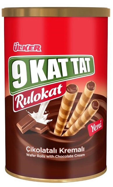 Rulokat 9 Kat Tat Cigare au Chocolat 170 G — Ülker — Rulokat — photo produit