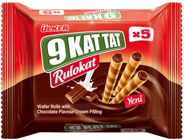 Rulokat Cigare au Chocolat 5 x 30 G — Ülker — Rulokat — photo produit