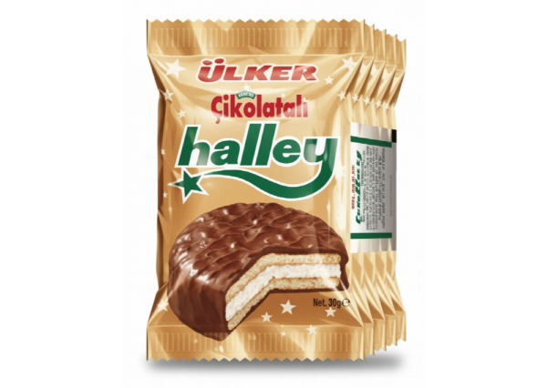 Halley Biscuit 5 x 30 G — Ülker — Halley — photo produit